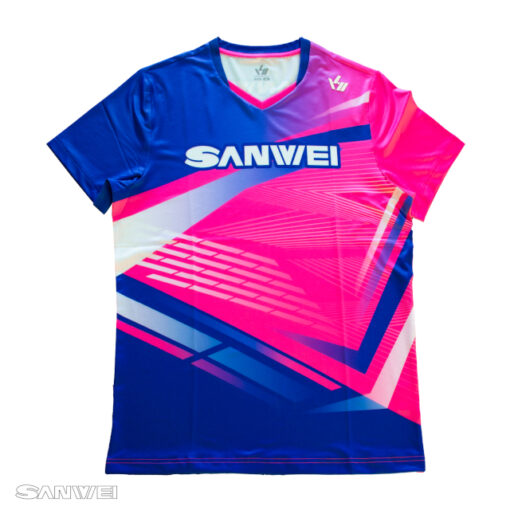 Chemisette Sanwei Bleu rose
